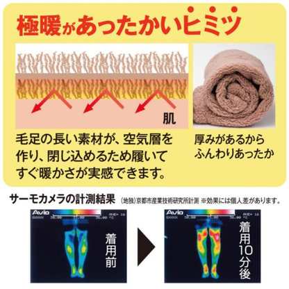 Hey Luna™ 脱ぎたくない暖かさ！冷え知らずのルームレッグカバー