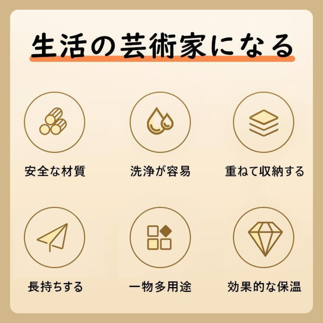 シンプルデザイン 保温ランチボックス – 304 SUS多層式 – 汁漏れしにくい 学生向け 大容量 お弁当箱