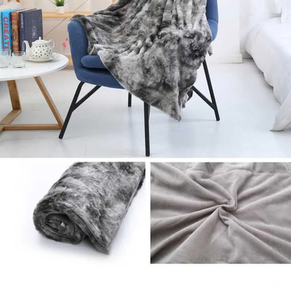 Hey Luna™ プレミアムベルベットブランケット — ふんわり包まれる贅沢な時間を。