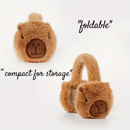 Hey Luna™ 秋冬ふわふわ耳あて – 可愛く防寒できるあったかイヤーマフ