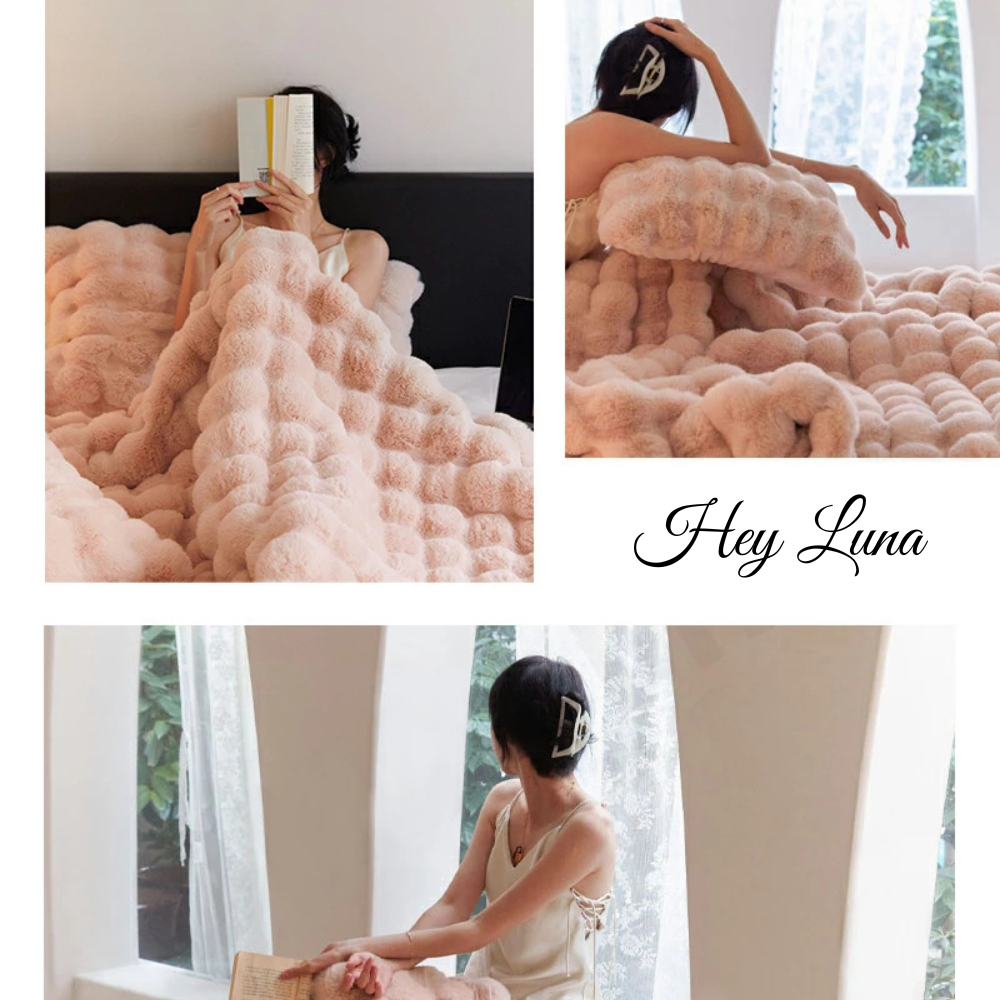 【本日終了！NO.1位 獲得】Hey Luna™ プレミアムふわとろ毛布