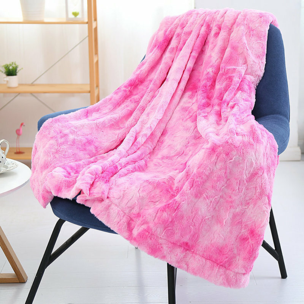 Hey Luna™ プレミアムベルベットブランケット — ふんわり包まれる贅沢な時間を。