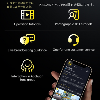Hey Luna™ AOCHUAN Smart X Pro スマホ用3軸ジンバルスタビライザー｜OLED画面搭載・フェイストラッキング・インセプションモード・iPhone/Android対応・Vlog/ライブ配信/旅行に最適